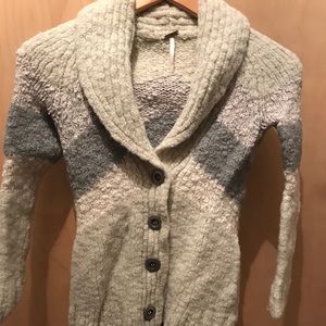 Free People Wool Blend Cardigan